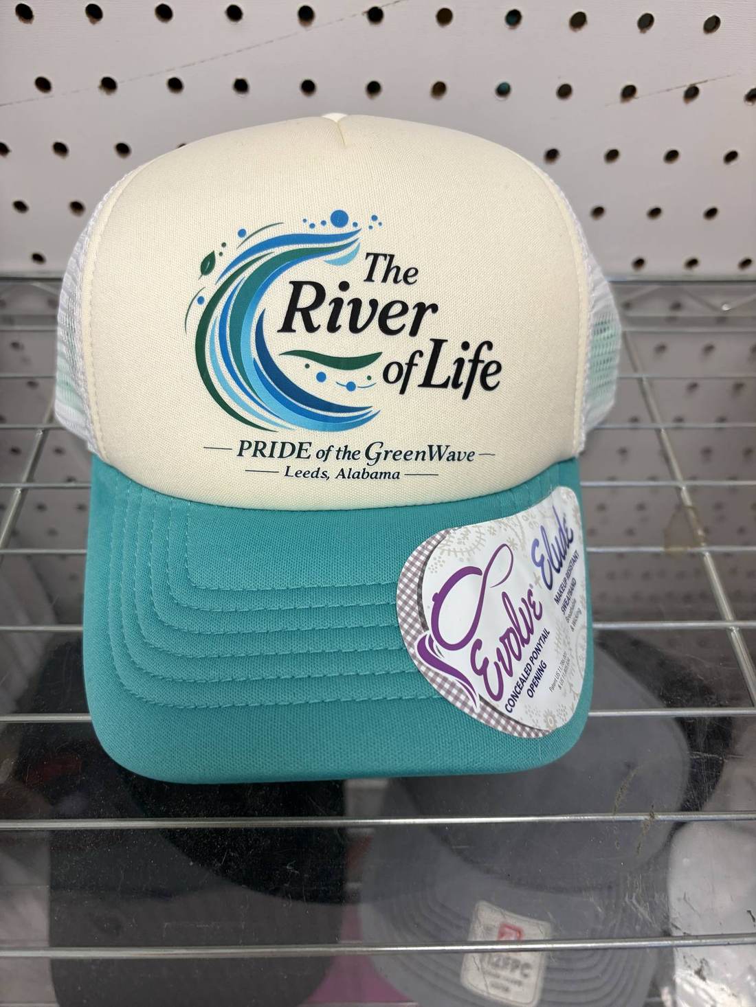 Embroidered trucker caps for The River of Life
